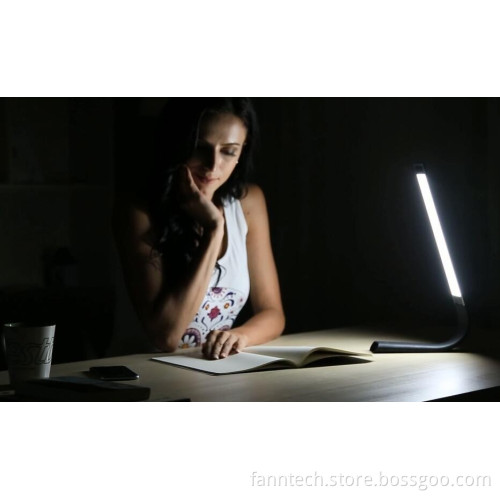 work lamp led touch control dimmable USB rechargeable eye protection foldable 3 lighting modes and 6-level dimmer